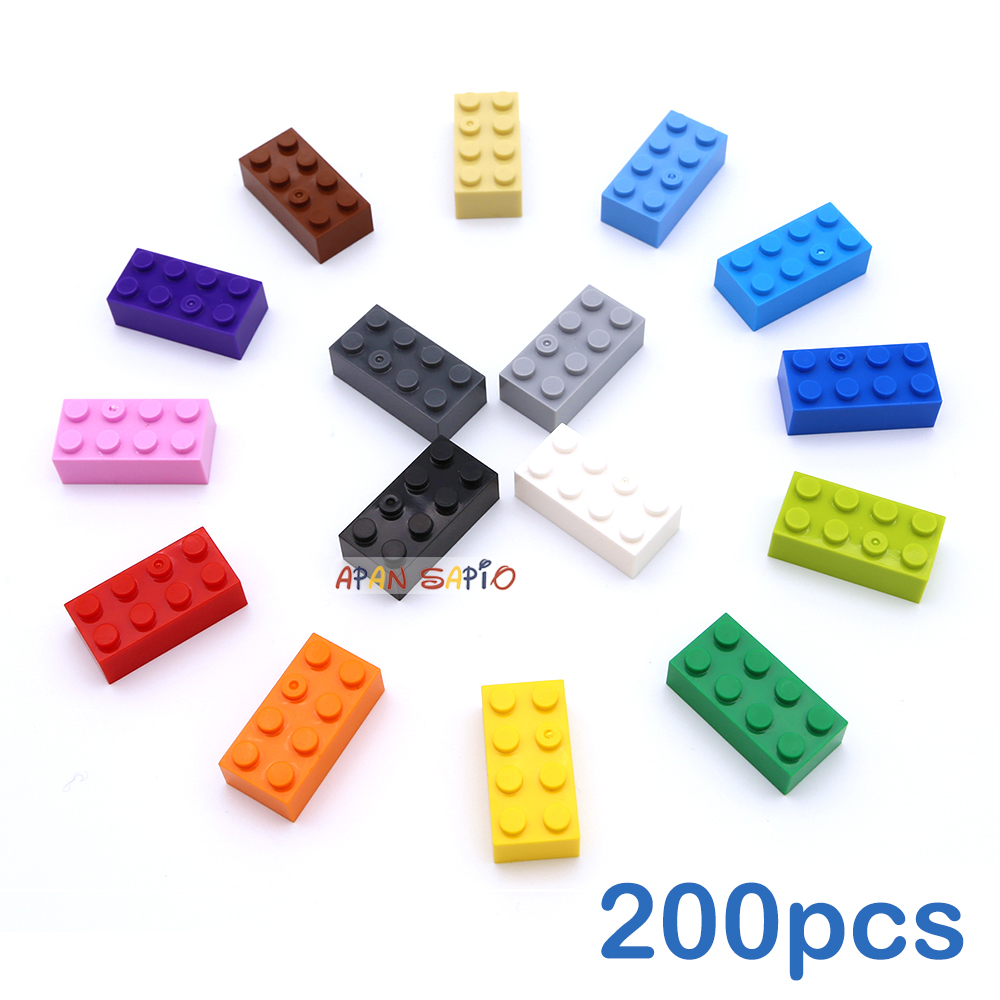 Lego Set Creator - 200 Uds. 2x4 puntos DIY bloques