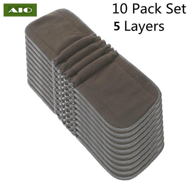 Pampers Diaper Premium Care - AIO-pañales de bambú reutilizables para bebé,